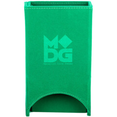 Metallic Dice Games: Velvet Fold-Up Dice Tower: Green